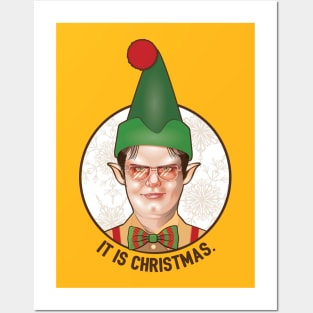 A Dwight Christmas Posters and Art